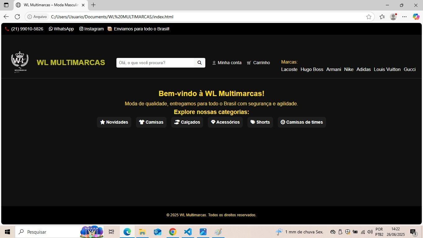 WL Multimarcas - home